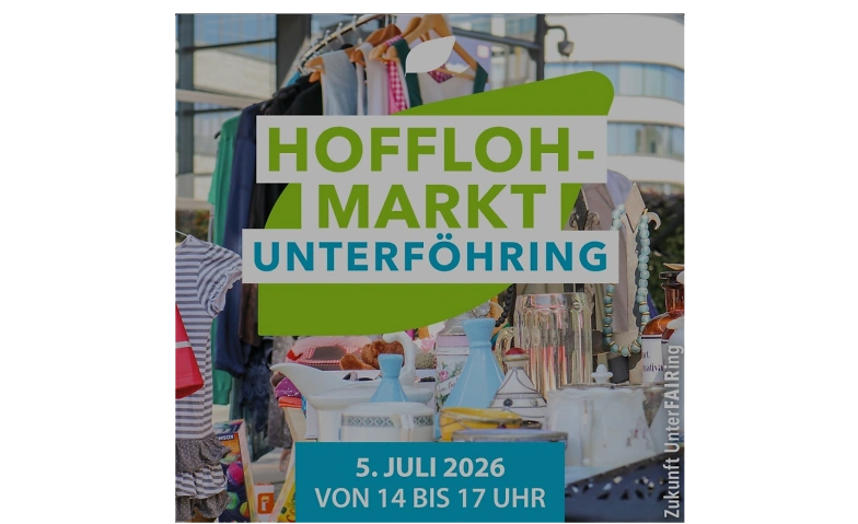 Herzlich willkommen zum Unterföhringer Hofflohmarkt 2026