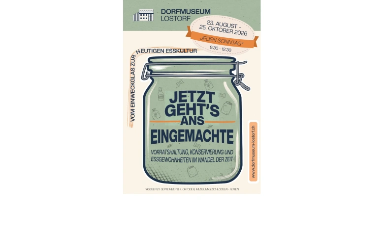 Event-Image for 'Themenausstellung 'Jetzt geht's ans Eingemachte!''