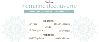 Event-Image for 'Semaines d&eacute;couvertes gratuites'
