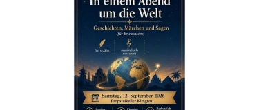 Event-Image for 'In einem Abend um die Welt - Geschichten, M&auml;rchen und Sagen'