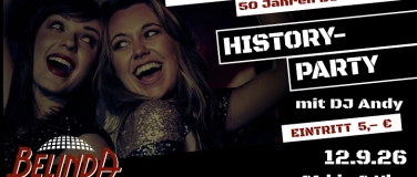 Event-Image for 'History Party mit DJ Andy &ndash; Das Beste aus 50 Jahren Belinda'