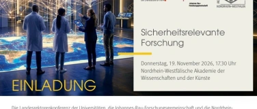 Event-Image for 'Sicherheitsrelevante Forschung &ndash; Wirkungen der Zeitenwende'