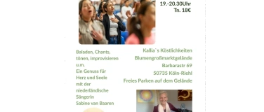 Event-Image for 'Singkreis "Circle of joy" mit S&auml;ngerin Sabine van Baaren'