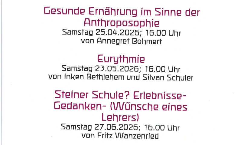 &ouml;ffentlicher Vortrag Tickets