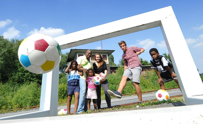 Soccer-Golf im Zollverein Park