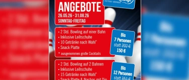 Event-Image for 'Sommerangebote in der Bowling & Billard Lounge'