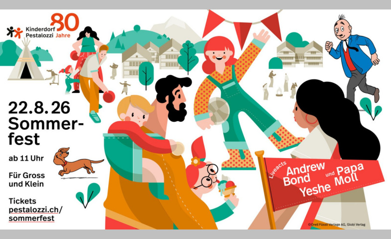 Sommerfest im Kinderdorf Pestalozzi