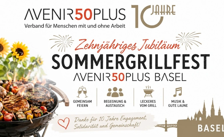 Sommergrill-Anlass und 10ter Geburtstag Sektion Basel