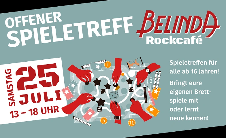 Offener Spieletreff im Belinda Rockcafé