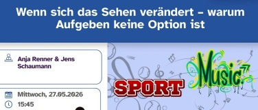 Event-Image for 'Wenn sich Sehen ver&auml;ndert &ndash; warum Aufgeben keine Option  ist'