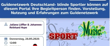 Event-Image for 'Guidenetzwerk Deutschland: Blinde Sportler und Begleiter'