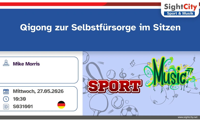 Qigong zur Selbstf&uuml;rsorge im Sitzen Tickets