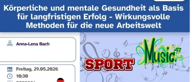 Event-Image for 'Gesundheit als Basis f&uuml;r Erfolg: Methoden f&uuml;r die Arbeit'