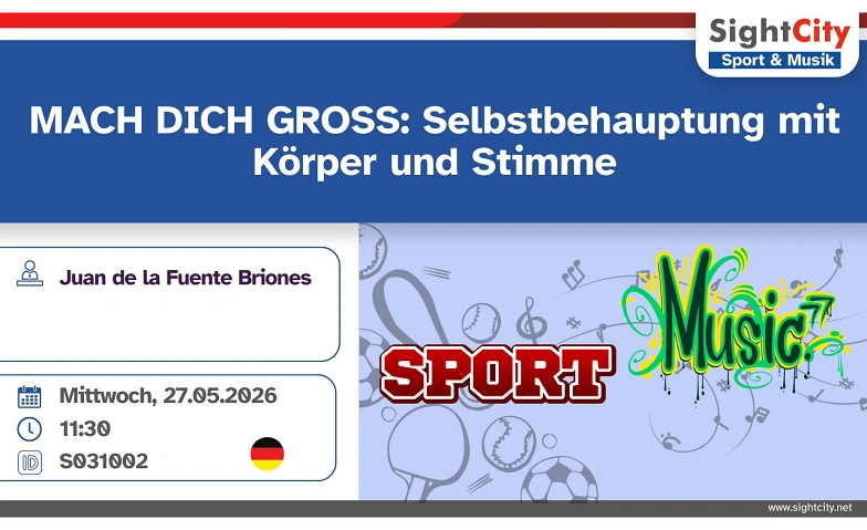MACH DICH GROSS: Selbstbehauptung mit K&ouml;rper und Stimme Tickets