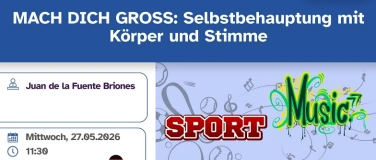 Event-Image for 'MACH DICH GROSS: Selbstbehauptung mit K&ouml;rper und Stimme'