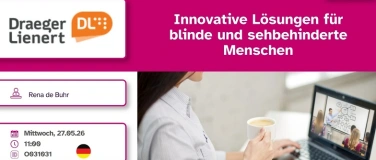 Event-Image for 'Innovative L&ouml;sungen f&uuml;r blinde und sehbehinderte Menschen'