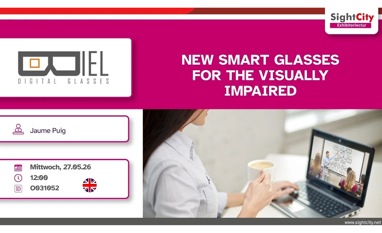 NEW SMART GLASSES FOR THE VISUALLY IMPAIRED Tickets