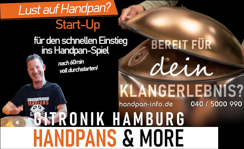 Event-Image for 'Handpaninspiration   Handpans kennenlernen & ausprobieren'