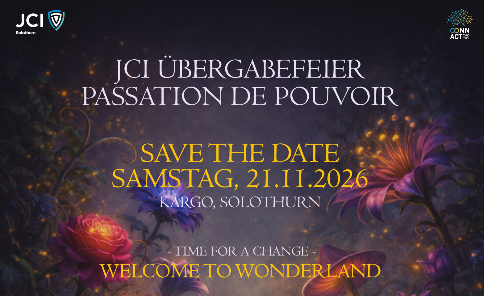 Übergabefeier 2026 / Welcome to Wonderland