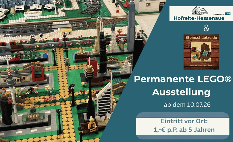 LEGO® Ausstellung auf der Hofreite Hessenaue