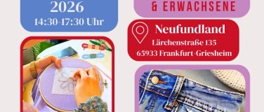 Event-Image for 'Neuer Look f&uuml;r alte Kleidung - Stickerei Workshop'