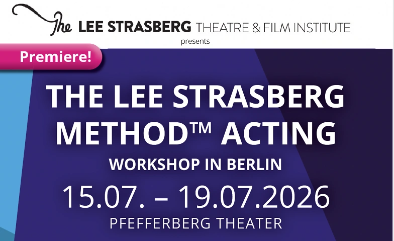 Event-Image for 'THE LEE STRASBERG METHOD ACTING WORKSHOP IN BERLIN'