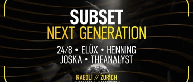 Event-Image for 'SUBSET: Next Generation'