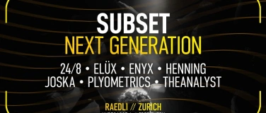 Event-Image for 'SUBSET: Next Generation'