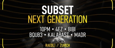 Event-Image for 'SUBSET: Next Generation'