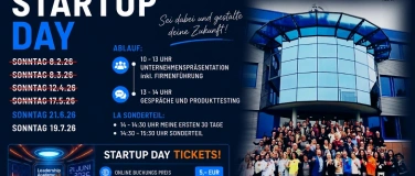 Event-Image for 'Start-Up-Day mit Firmenf&uuml;hrung'