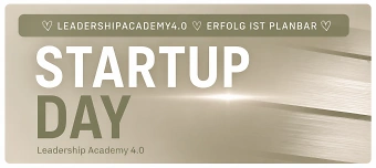 Organisateur de Start-Up-Day mit Firmenf&uuml;hrung