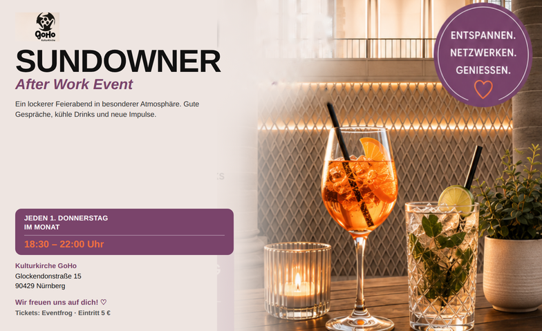 SUNDOWNER August // After Work Event