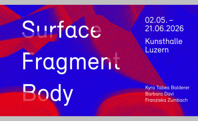 Event-Image for 'Surface. Fragment. Body'