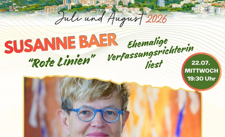 Susanne Baer – Lesung & Gespräch (Kultursommer)