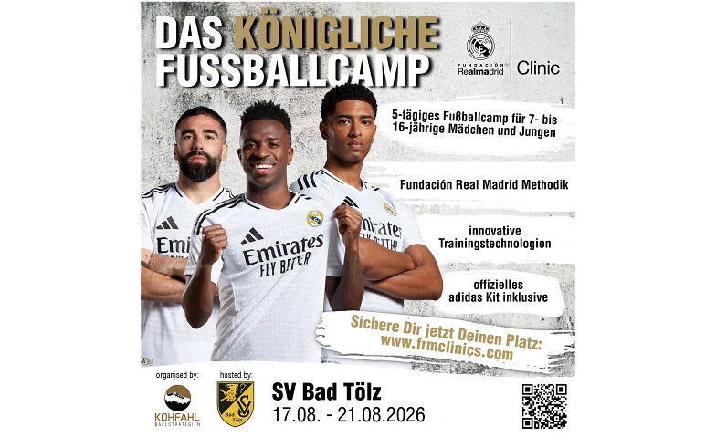 Fundación Real Madrid Fußballcamp in Bad Tölz