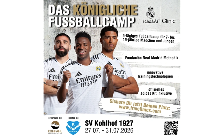 Fundación Real Madrid Fußballcamp in Neunkirchen