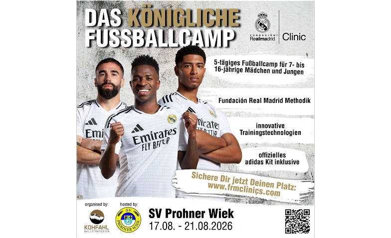 Fundación Real Madrid Fußballcamp in Prohn