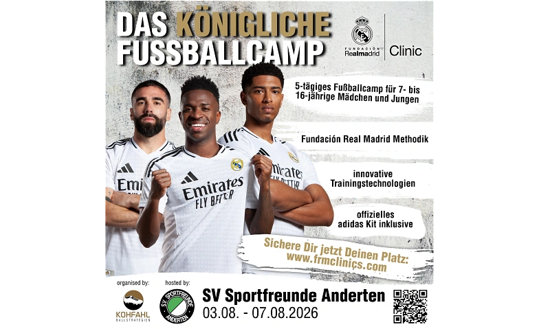 Fundación Real Madrid Fußballcamp in Hannover
