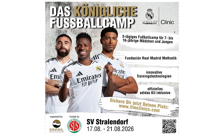 Fundación Real Madrid Fußballcamp in Stralendorf