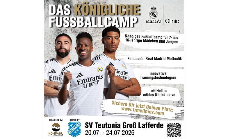 Fundación Real Madrid Fußballcamp in Lafferde