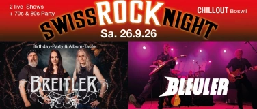 Event-Image for 'SWISS ROCK NIGHT - BREITLER - BLEULER'