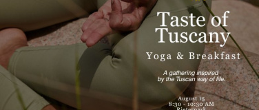 Event-Image for 'Taste of Tuscany - Yoga & Breakfast'