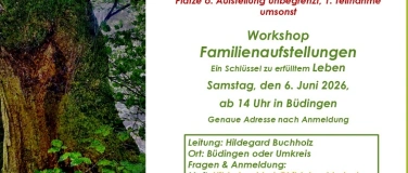 Event-Image for 'Workshop f&uuml;r Familienaufstellungen'