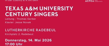 Event-Image for 'Texas A&M University Century Singers // Internationales Chor'