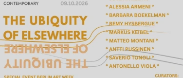 Event-Image for 'The Ubiquity of Elsewhere'