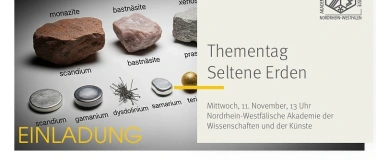 Event-Image for 'Thementag Seltene Erden'