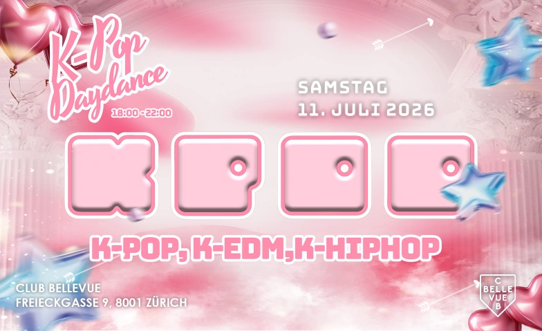 K-POP DAYDANCE Club Bellevue, Freieckgasse 9, 8001 Z&uuml;rich Tickets