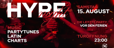 Event-Image for 'HYPE NIGHT  TALSTRASSE25, Z&Uuml;RICH (+16 / &Uuml;16)'
