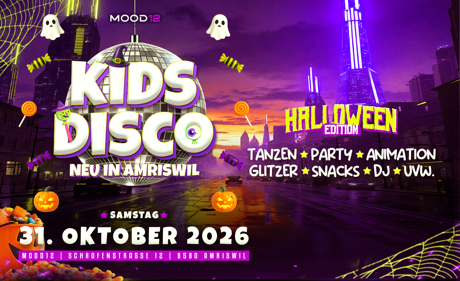 KIDS DISCO - HALLOWEEN EDITION @MOOD12