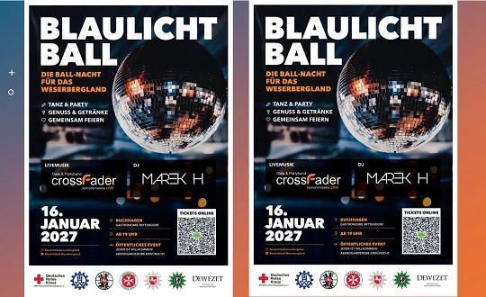 Sponsoring-Logo von Blaulicht Ball im Weserbergland Event